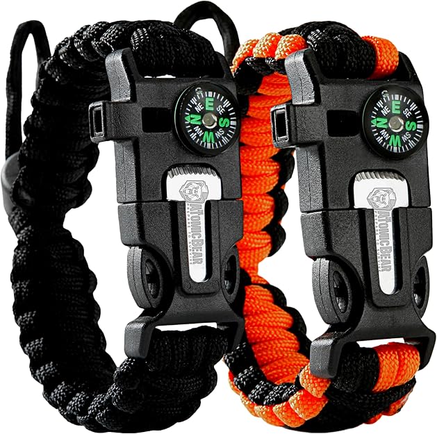 Atomic Bear Survival Bracelets