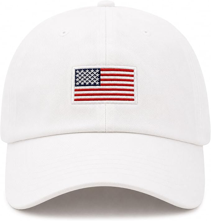 Embroidered USA Dad Cap