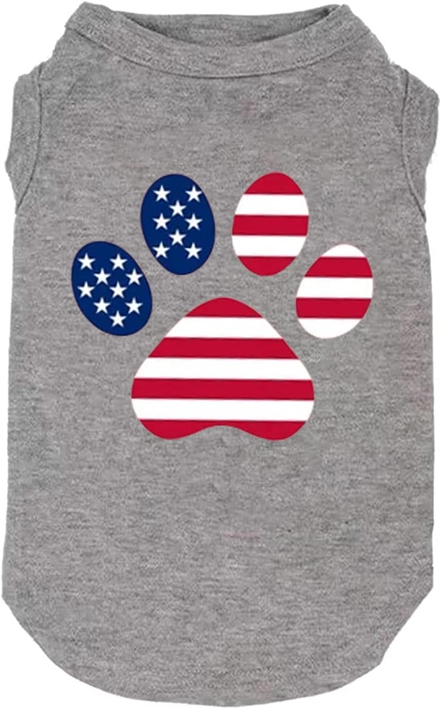 American Flag Dog Shirt