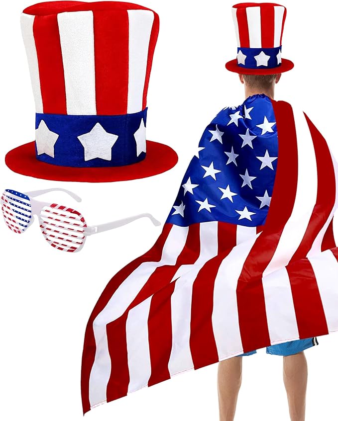 Uncle Sam Cape Hat